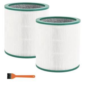 2 Pack Dyson TP02 Air Purifier True HEPA Filters Replacement for Dyson Pure Cool